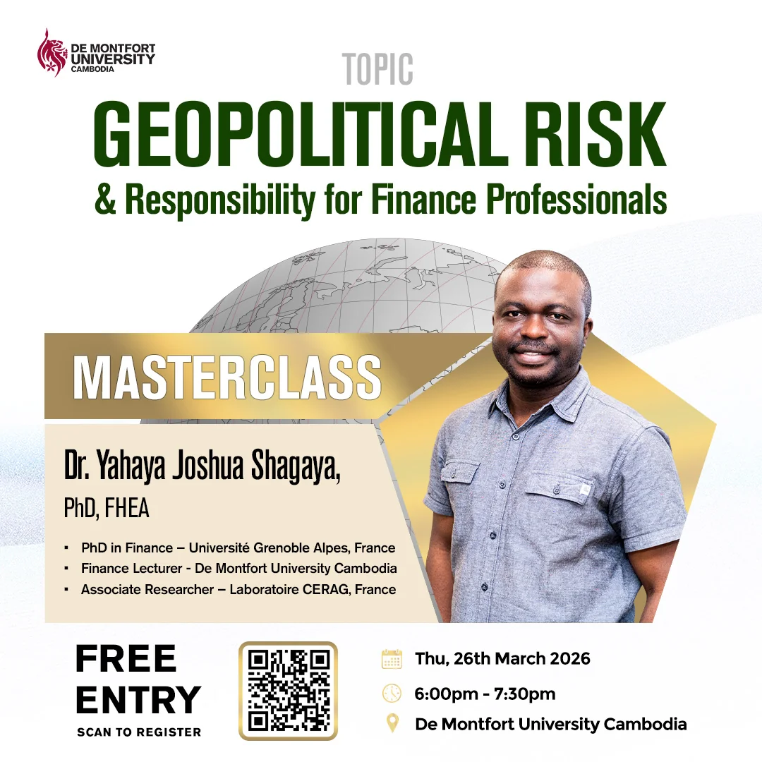 Masterclass | Geopolitical Risk & Responsibility for Finance Professionals