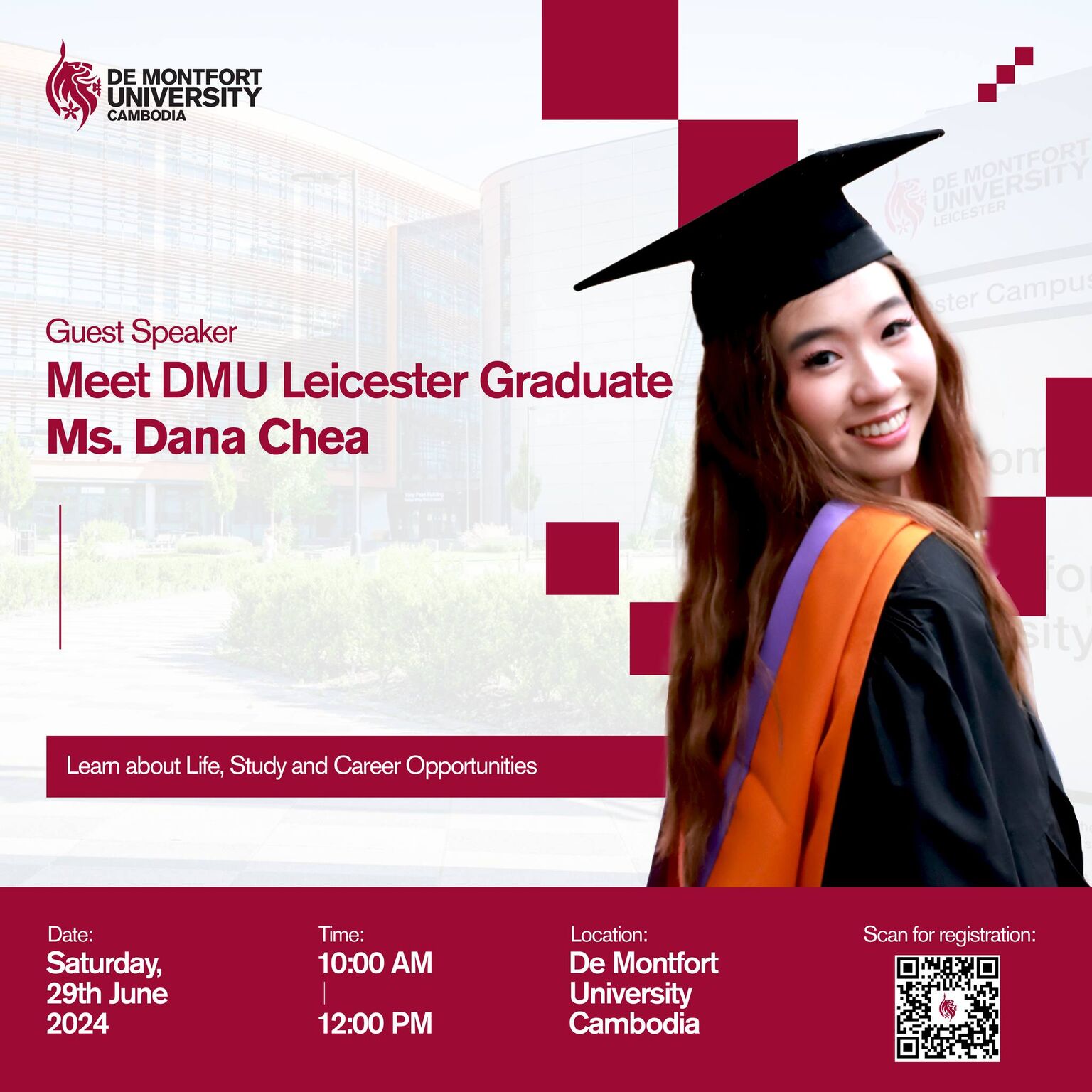 Ms. Dana Chea - Global MBA Alumna At DMU UK 