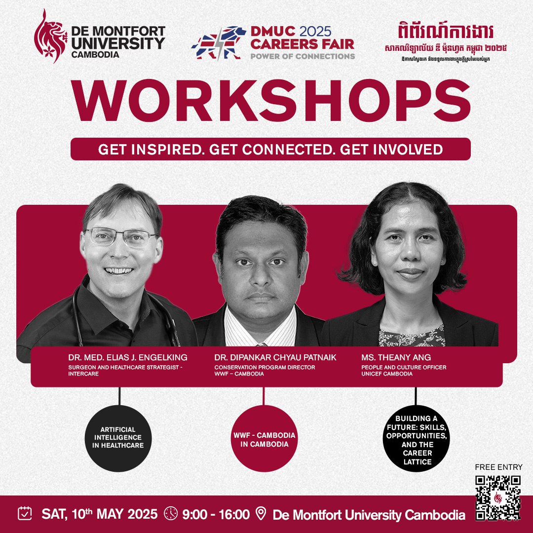 DMUC Careers Fair 2025 | Workshops