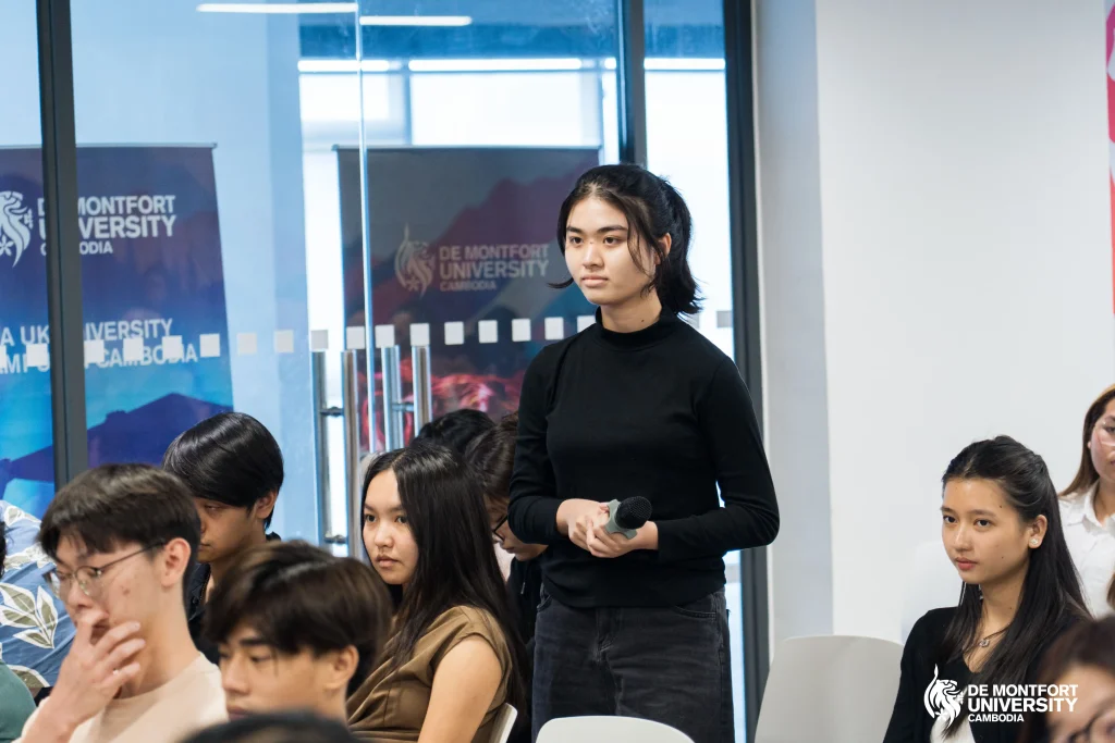 International Relations Talk by British Ambassador at De Montfort University Cambodia