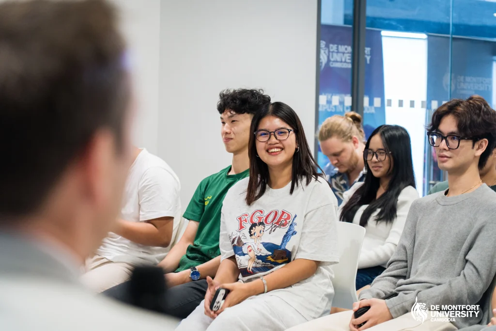 International Relations Talk by British Ambassador at De Montfort University Cambodia