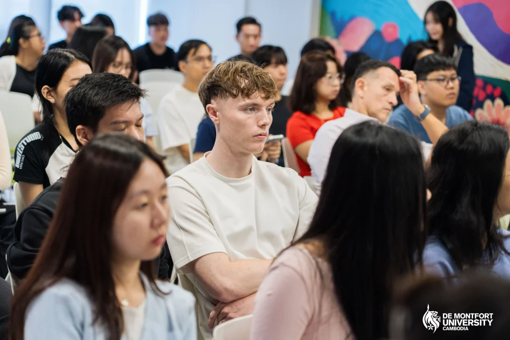 International Relations Talk by British Ambassador at De Montfort University Cambodia