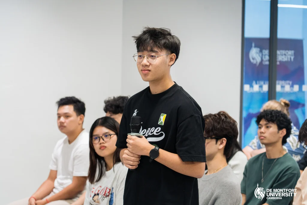 International Relations Talk by British Ambassador at De Montfort University Cambodia