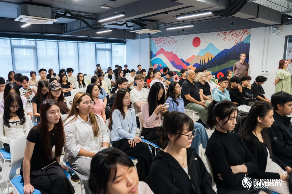 International Relations Talk by British Ambassador at De Montfort University Cambodia