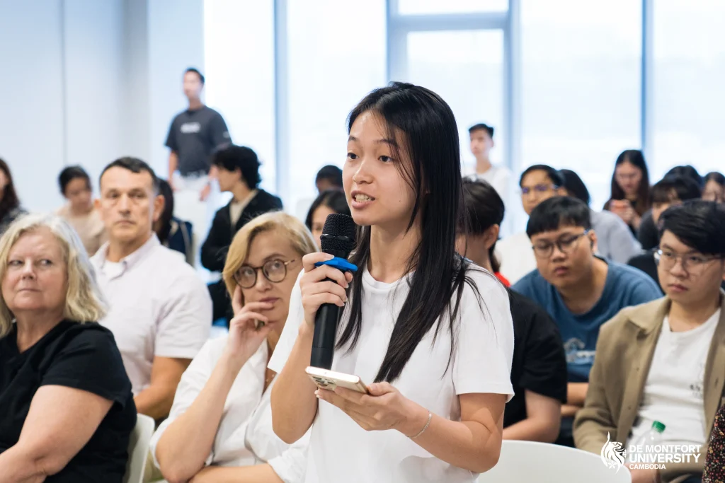 International Relations Talk by British Ambassador at De Montfort University Cambodia