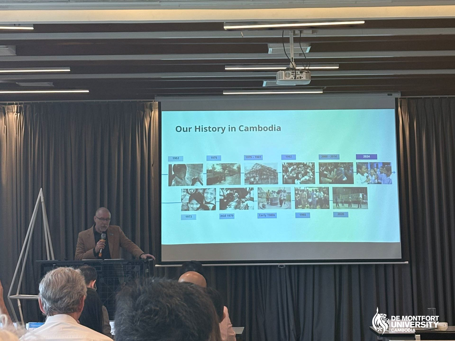 DMUC IFY Economics Students Attend EuroCham Cambodia Border Crisis Briefing with UNICEF Experts