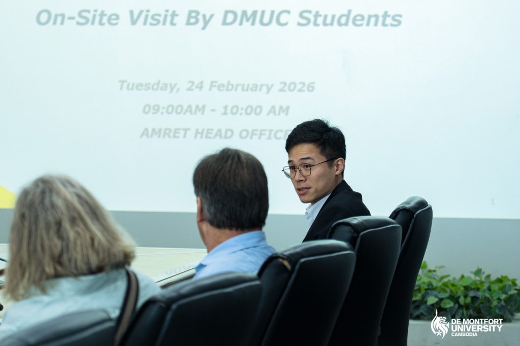 DMUC Students Visit Amret MFI: Exploring Microfinance and Financial Inclusion