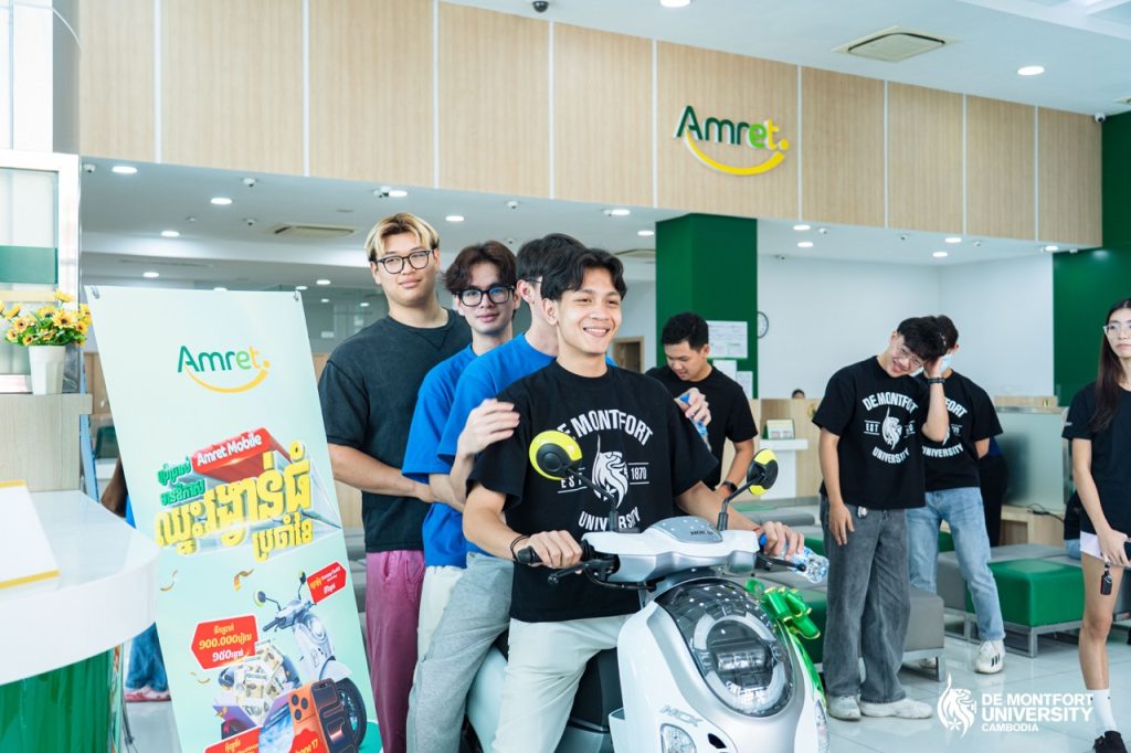 DMUC Students Visit Amret MFI: Exploring Microfinance and Financial Inclusion