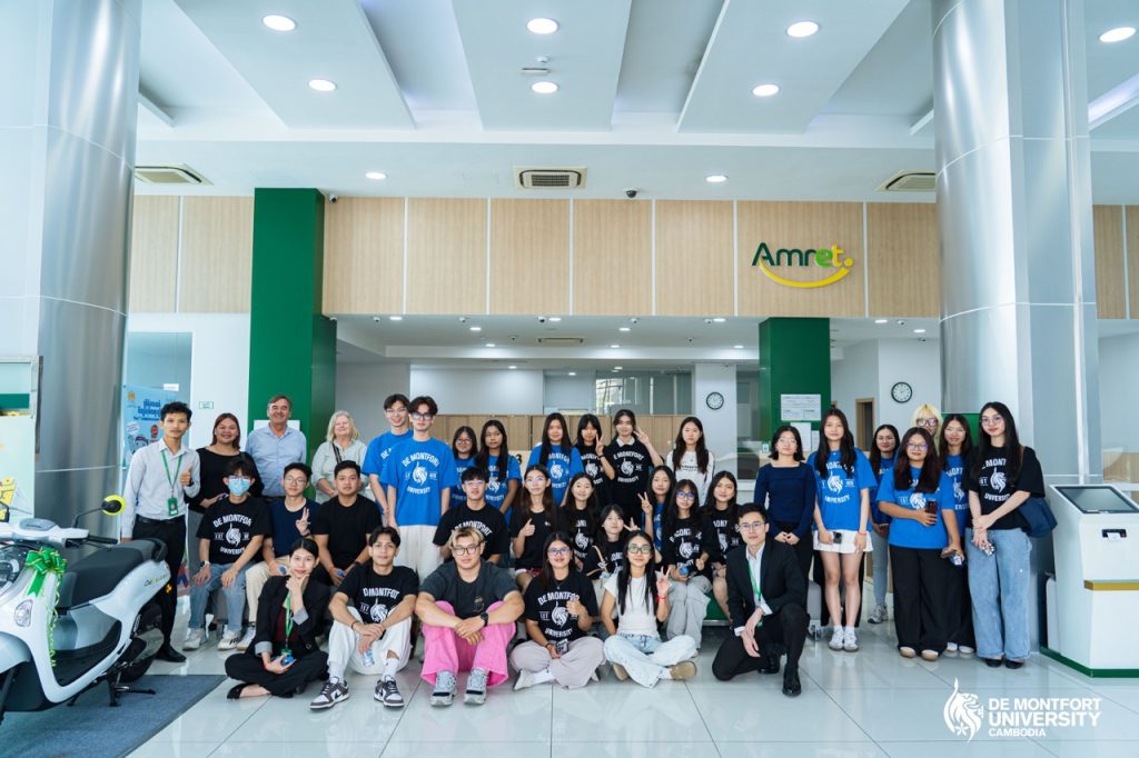 DMUC Students Visit Amret MFI: Exploring Microfinance and Financial Inclusion