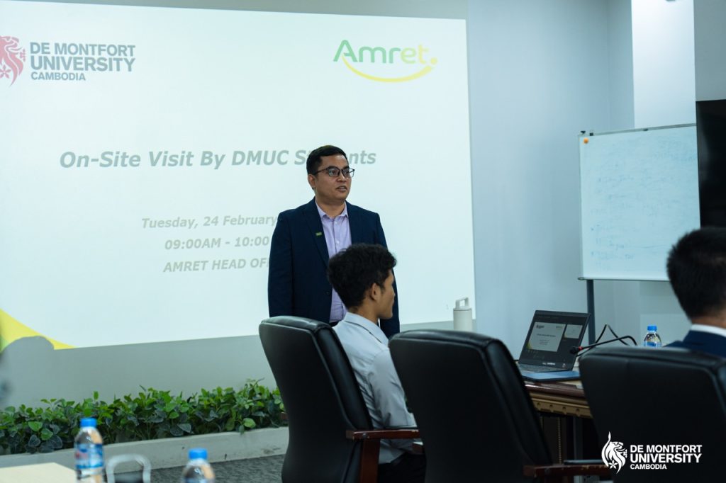 DMUC Students Visit Amret MFI: Exploring Microfinance and Financial Inclusion
