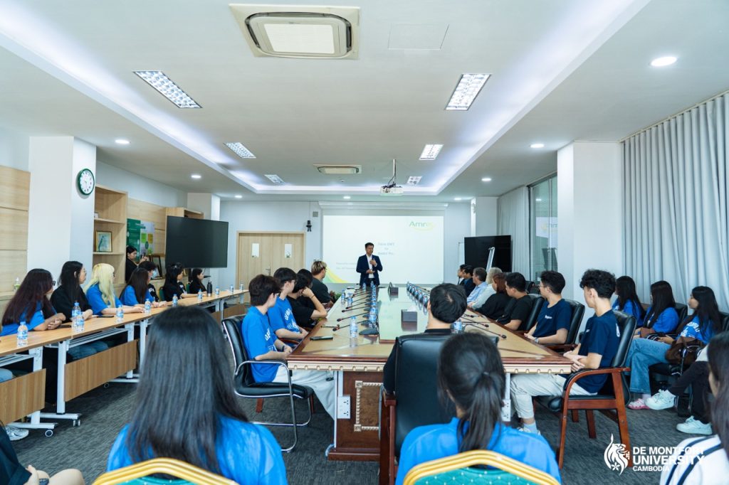 DMUC Students Visit Amret MFI: Exploring Microfinance and Financial Inclusion