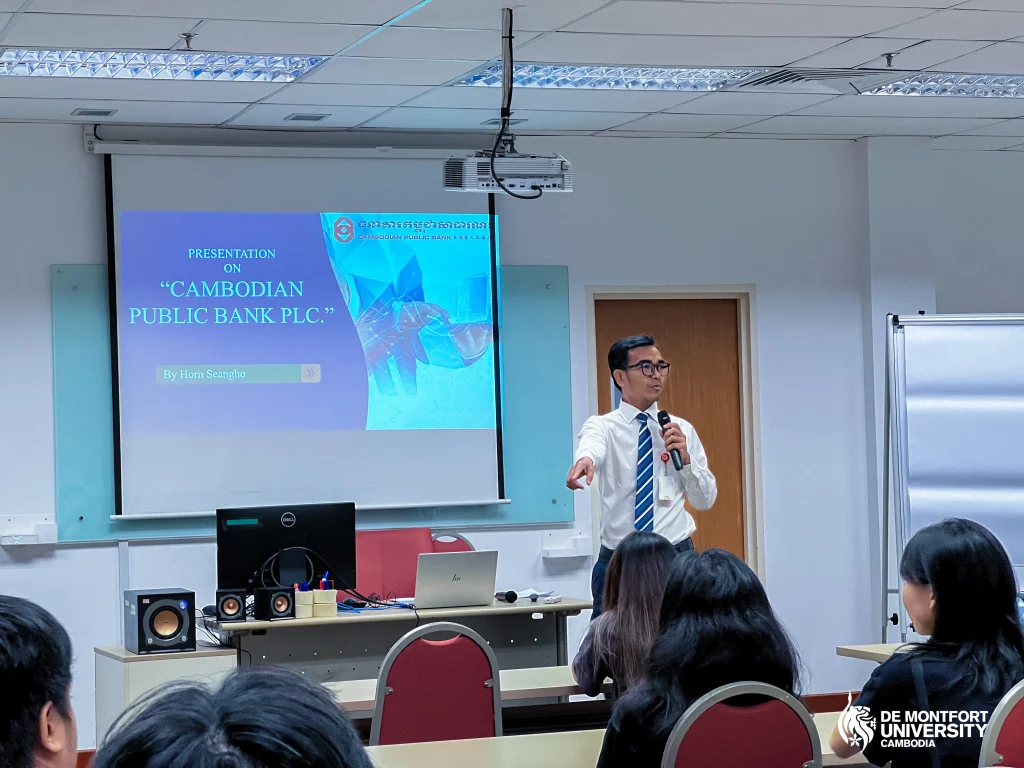 DMUC Computing Students Site Visit to Campu Bank: Learning Digital Banking in Practice