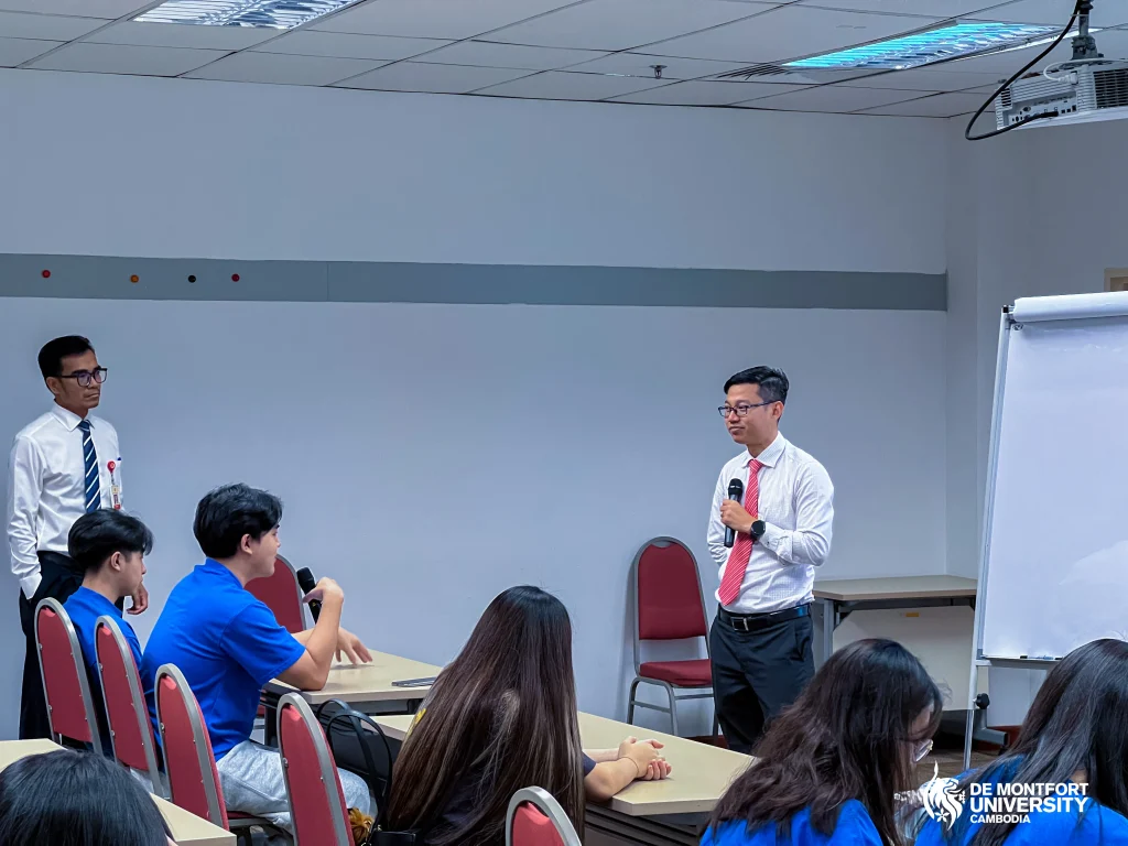 DMUC Computing Students Site Visit to Campu Bank: Learning Digital Banking in Practice