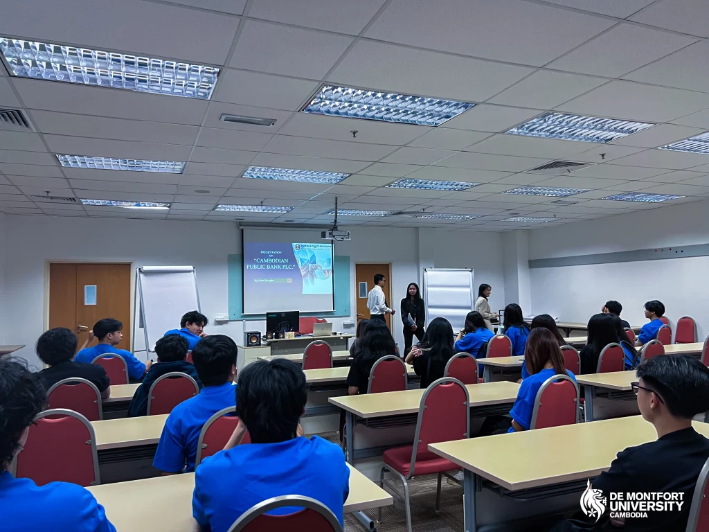 DMUC Computing Students Site Visit to Campu Bank: Learning Digital Banking in Practice
