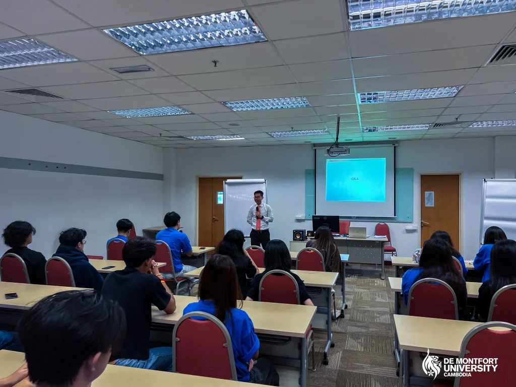 DMUC Computing Students Site Visit to Campu Bank: Learning Digital Banking in Practice