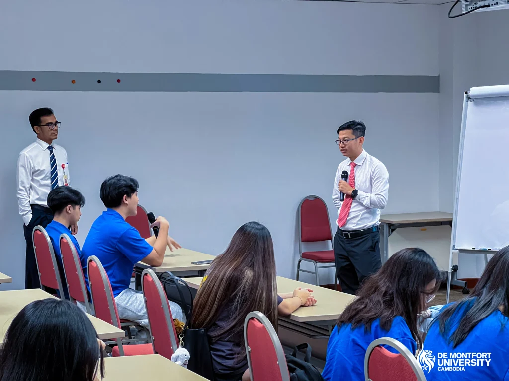 DMUC Computing Students Site Visit to Campu Bank: Learning Digital Banking in Practice