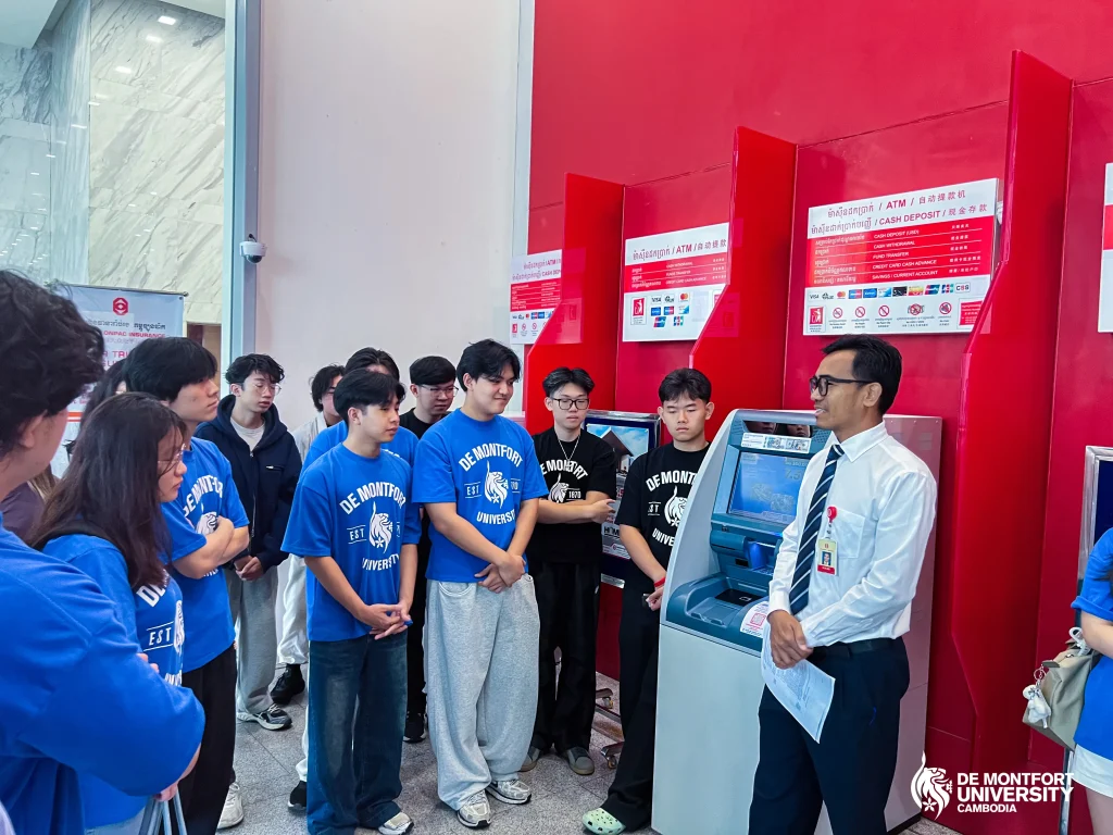 DMUC Computing Students Site Visit to Campu Bank: Learning Digital Banking in Practice