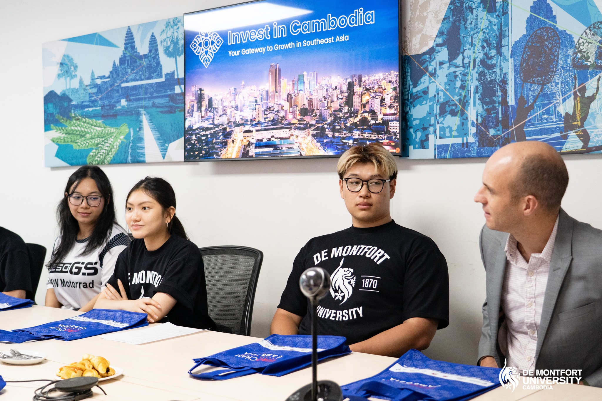 DMUC Students Explore International Business at EuroCham Cambodia