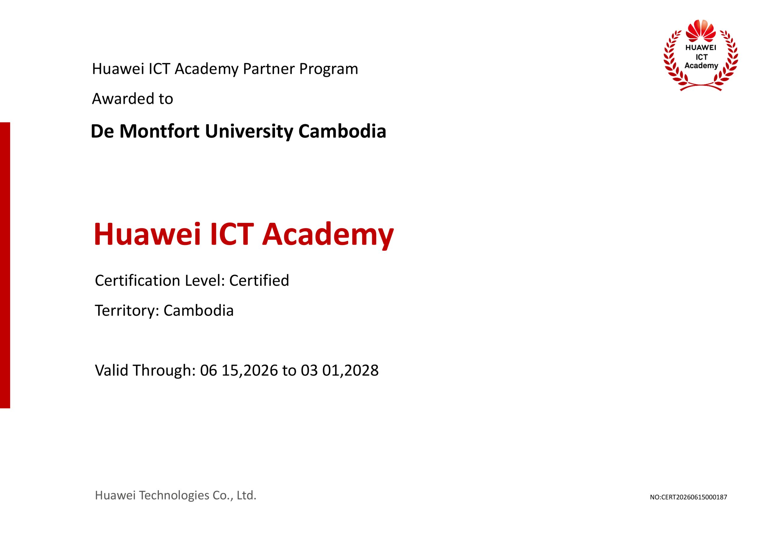 DMUC x Huawei ICT Academy
